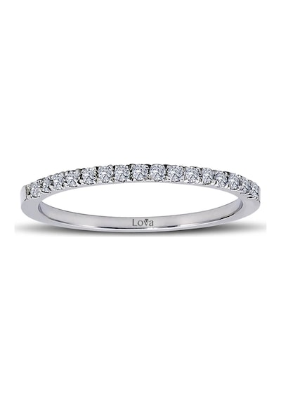 Lova 0,15 Karat Pırlanta Yarımtur Yüzük - 1030147