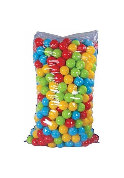 100 Adet 6 Cm Oyun Topu Top Havuzu Topu Su Topu Plastik Top Havuz Topu