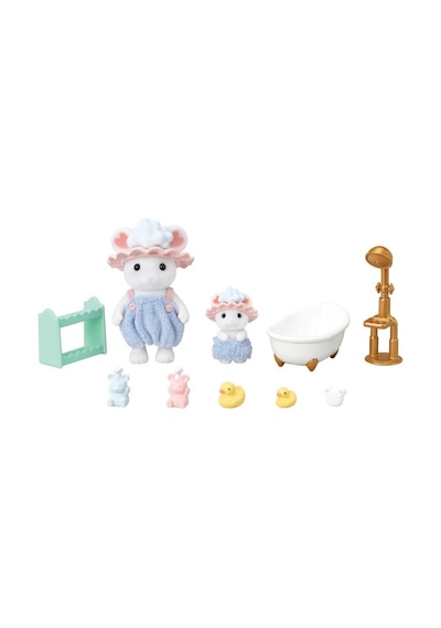 Sylvanian Families Kardeşle Köpüklü Banyo Seti 5805 Sylavanian Families