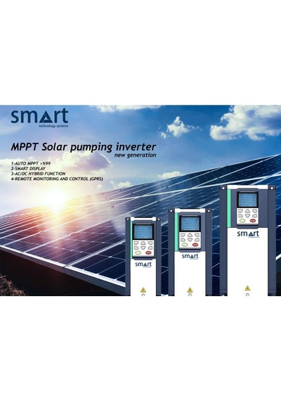 Smart - İnges 5.5 Hp 4 Kw 3x220 Solar Pompa İnverteri - 220 Volt Güneş Enerji Sistemi Sürücüsü
