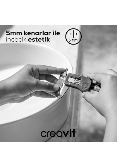 Creavit Loop Oval Çanak Lavabo 40x60 Cm Beyaz Lp160-00cb00e-0000