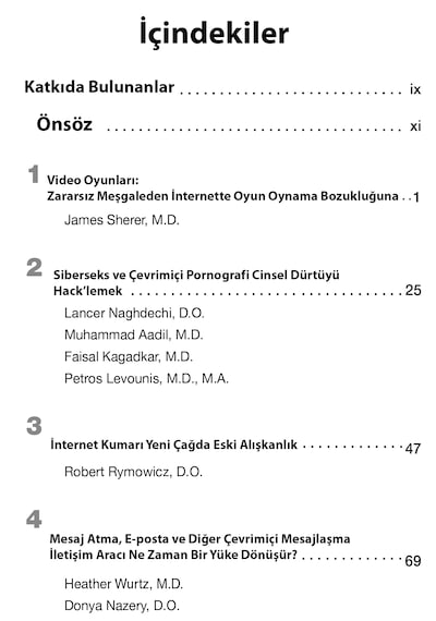 Teknolojik Bağımlılıklar Apa Yayını