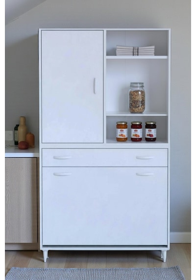 Eliusta Mira Dolap 6 Bölme Çok Fonksiyonlu Banyo Dolabı 95 Cm Beyaz Sepetli Dolap 95x171x32,5 Cm Organizer Beyaz Eliusta Mira Dolap 6 Bölme Çok Fonksiyonlu Banyo Dolabı 95 Cm Beyaz Sepetli Dolap 95x171x32,5 Cm Organizer Beyaz