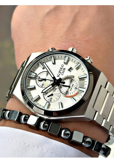Jg. Polo Clup Jpc.1125 S03 Erkek Kol Saati Gri 50799081