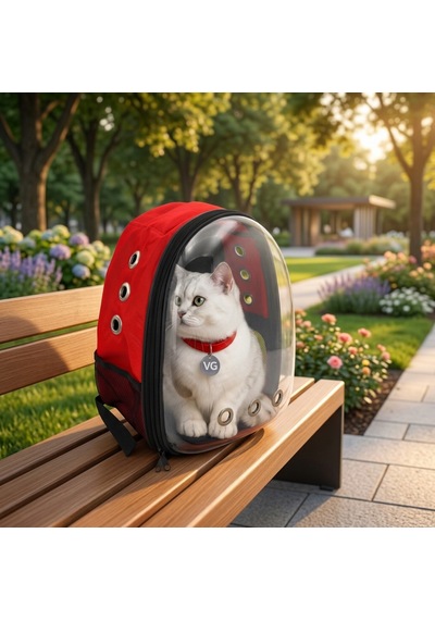 Vg Premium Astronot Kedi Taşıma Çantası Şeffaf Evcil Hayvan Taşıma Çantası Kedi Ve Küçük Irk Köpek