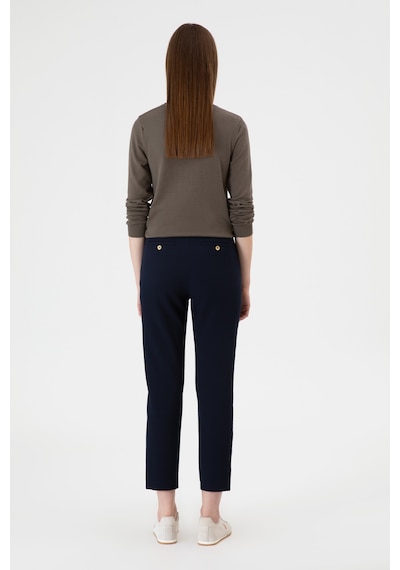 U.S. Polo Assn. Kadın Açık Lacivert Carrot High Waist Fit Kanvas Pantolon 50309273-VR059 U.S. Polo Assn. Kadın Açık Lacivert Carrot High Waist Fit Kanvas Pantolon 50309273-VR059