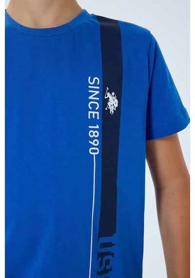 U.s. Polo Assn. Erkek Çocuk Mavi Bermuda Takım Us2400-c-v2 Mavi