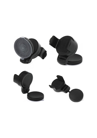 Mini Universal Araç Cep Telefon Oto Araba Iç Tutacağı Siyah