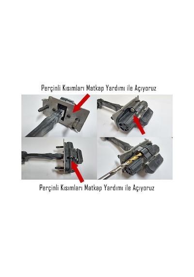 Barrer Citroen G.Picasso II Kapı Gergi (Limitör) Tamir Kiti 2014-2018