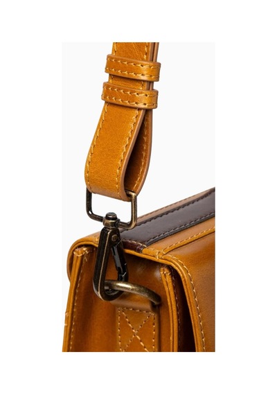 Ryoko Bristol Satchel Deri Evrak Ve Laptop Çantası Evrak Çantası Kahverengi