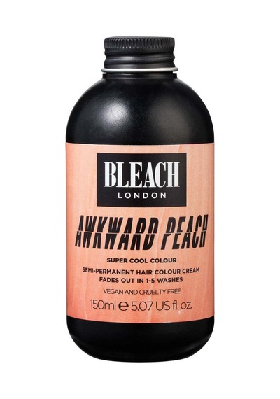Bleach London Vegan Kalıcı Olmayan Canlı Saç Rengi Peach Super Cool Colour 150 Ml