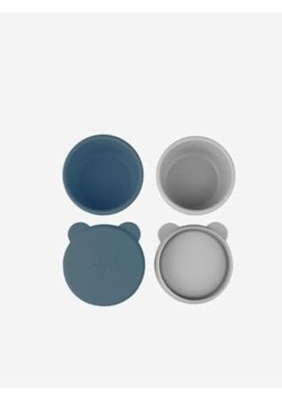 Mini Bites - Deep Blue/powder Grey Açık