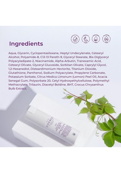 Cosmed Traneksamik Asit Ve Alpha Arbutin İçeren Leke Karşıtı Bakım Kremi 30 Ml