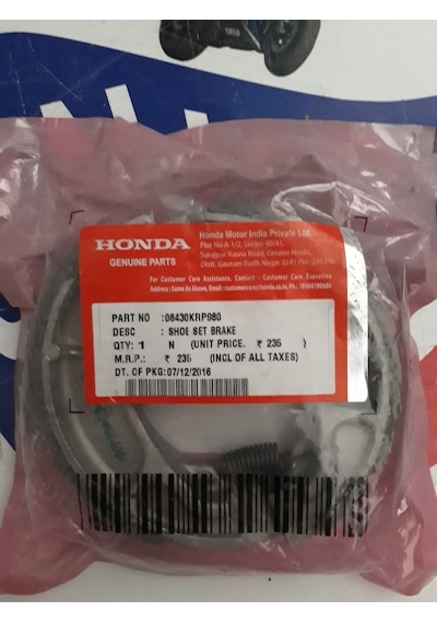 Honda Cb 125 E Fren Balatası Arka Tk  (222503961)