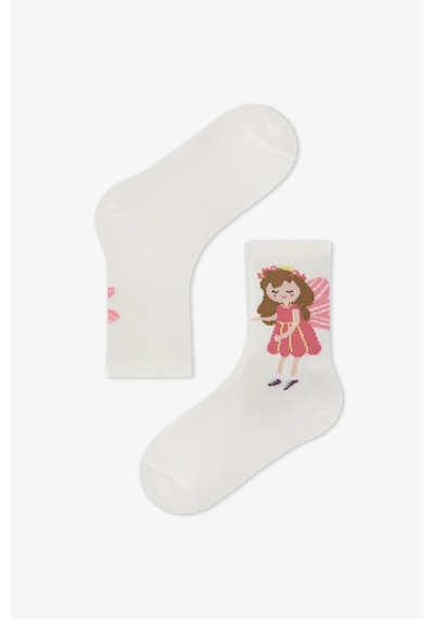 Penti Pembe Kız Çocuk Sleepy Fairy 2'li Soket Çorap