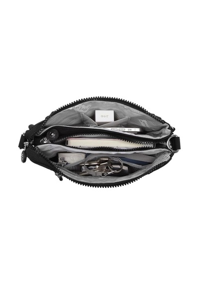 Smart Bags 1147 Krınkle Kumaş Postacı Çantası (Siyah) Siyah