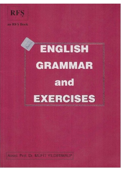 English Grammar And Exercises