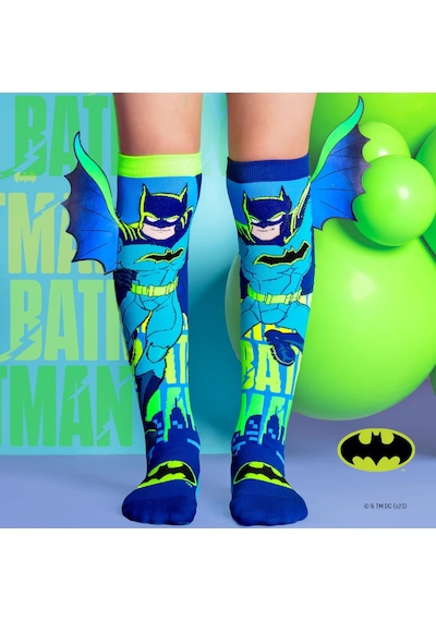 Madmia Batman Neon Çorap Çok Renkli