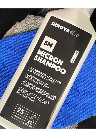 Innovacar Sm Mıcron Shampoo Mikrofiber Bez Havlu Sünger Yıkama Şa