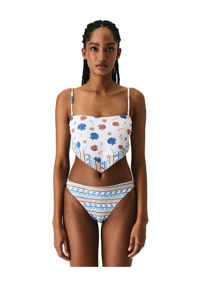 Penti Santoini Scarf Bikini Üstü Çok Renkli