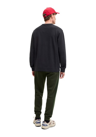 Jack & Jones Jjearchıve Graphıc Sweat Siyah Erkek Sweatshirt 000000000102690865