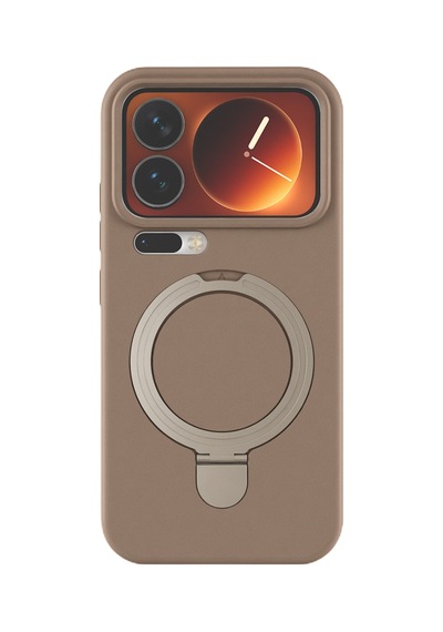 Uryport Xiaomi Mi 17 Pro Regal Magsafe Standlı Kapak - Çöl Titanyum