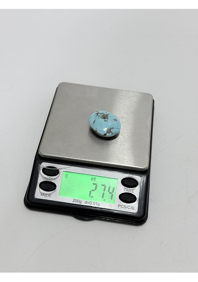 Doğal İran Nişabur Firuze Turkuaz Taşı 27,40 Karat - 5,45 Gram T220