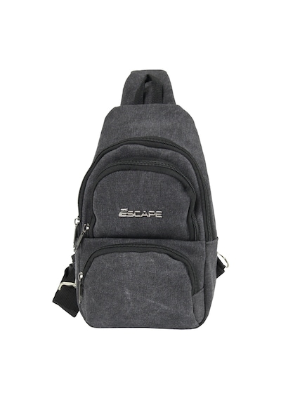 Escape Esc 3530 Yağmura Dayanıklı Kanvas Çapraz Body Bag Siyah