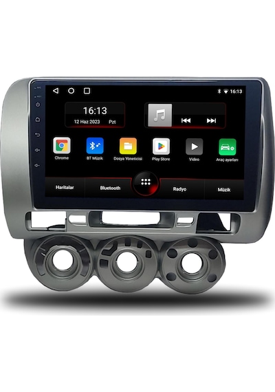 Redhat Honda Jazz Android Carplay Multimedya 2002-2008 Manuel Klima 2gb Ram + 32gb Hafıza + 4 Çekirdek