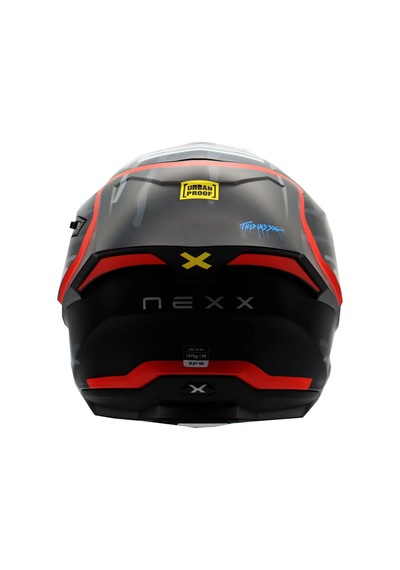 Nexx Y.100r Urbangram Mat Siyah-kırmızı Kask Mat Sıyah-kırmızı