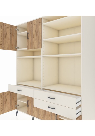 Kronos Gardrop 10 Raflı 3 Çekmeceli 8 Kapaklı 176x59x221 Aytaşı-çam/aytaşı Çam/aytaşı Kronos Gardrop 10 Raflı 3 Çekmeceli 8 Kapaklı 176x59x221 Aytaşı-çam/aytaşı Çam/aytaşı