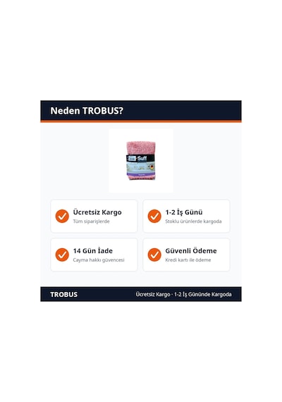 Trobus Mikrofiber Cam Silme Bezi Kurulama Havlusu 40x40 Cm Kırmızı Beyaz