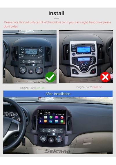 Hyundaı İ30 M/c 2009-2012 Uyumlu Multimedya Navigasyon Usb Kamera Carplayer
