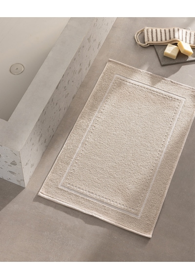 Madame Coco Angeline Pamuklu Ayak Havlusu - Bej - 50x80 Cm - Natural Koleksiyon 8684427040355 Ekru