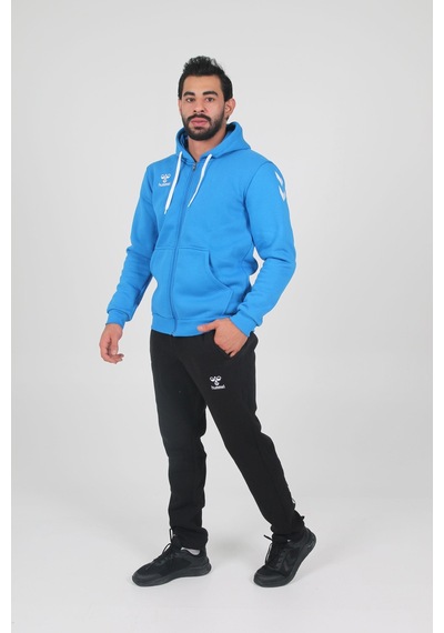Hummel Armin Pamuklu Sweatshirt Mavi