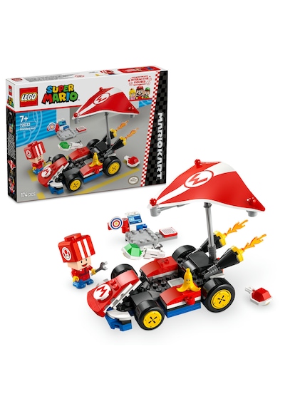 LEGO® Super Mario™: Mario Kart™ – Standard Kart 72032 - 7 Yaş ve Üzeri Çocuklar için Koleksiyonluk Yaratıcı Oyuncak Yapım Seti (174 Parça) LEGO® Super Mario™: Mario Kart™ – Standard Kart 72032 - 7 Yaş ve Üzeri Çocuklar için Koleksiyonluk Yaratıcı Oyuncak Yapım Seti (174 Parça)