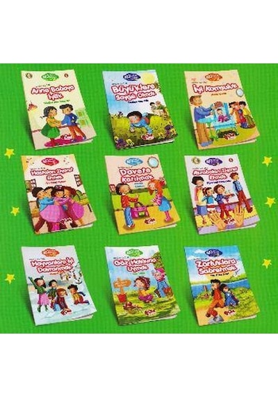 40 Öykü 40 Değer Sosyal İlişkiler Dizisi Seti-10 Kitap Takım - Nezihe Ak İnci - Çilek Kitaplar