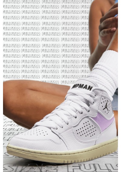 Nike Jordan Access Gs Leather Unisex Sneaker White Hakiki Deri Bilekli Jordan Spor Ayakkabı