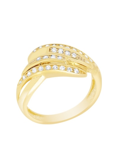 Diamond Line - Gülaylar - Sarı Beyaz Altın 14 Ayar Koleksiyon Yüz (535529360)