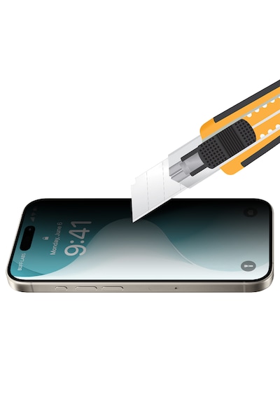 Buff Apple Uyumlu   iPhone 16 5d Privacy Easyfit 2 Adet Ekran Koruyucu