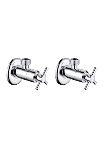 Aqua Bagno Smile Plus Filitreli Ara Musluk 1/2-3/8-2 Li Set Krom