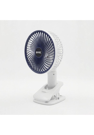 Avec Av-f131 4 Ü 1 Arada Usb Şarjlı Çok Fonksiyonlu Fan - Klipsli Döner Başlıklı Vantilatör