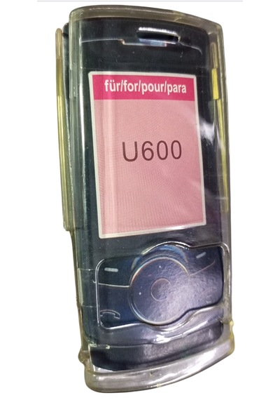 U600 Uyumlu Telefon Koruyucu Şeffaf Mika Kapak -
