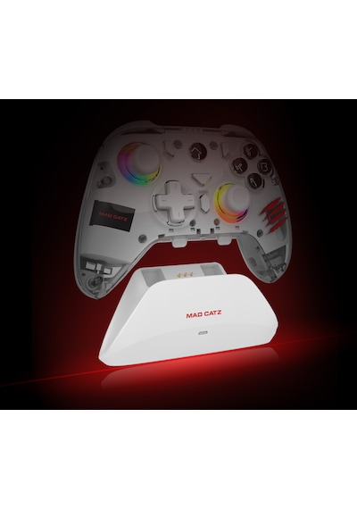 Mad Catz C.a.t. 17 Wireless Gaming Controller Hall Effect, Rgb, Şarj Docklu, Pc / Switch / Switch 2 / İos / Android Uyumlu