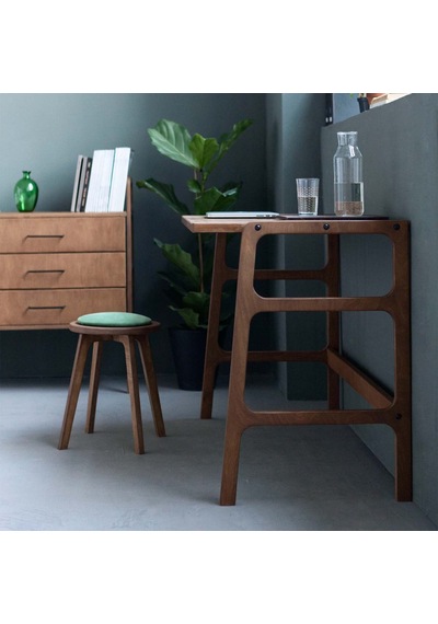 Woodesk Ceres Ahşap Çalışma Masası 125x60 Tik Renk Cpt4632-125 Teak