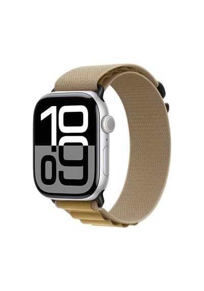 Apple Uyumlu  Watch Series 10 42mm Kordon Örgü Hava Alabilen Terletmeyen Kordon Kayış