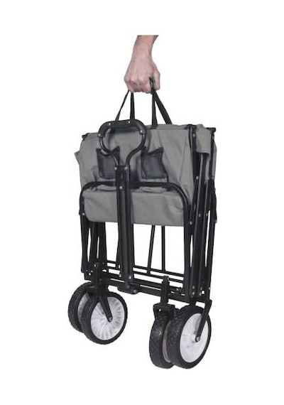 Tekerlekli Plaj Arabası - 90 x 51 x 57 Cm Plaj Arabası - Katlanır