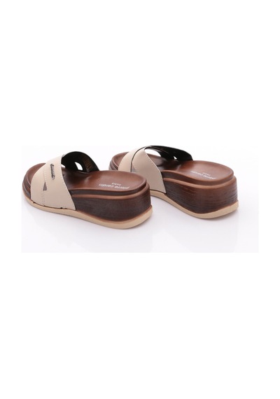 Pierre Cardin Pc-7423 Kadın Terlik Krem