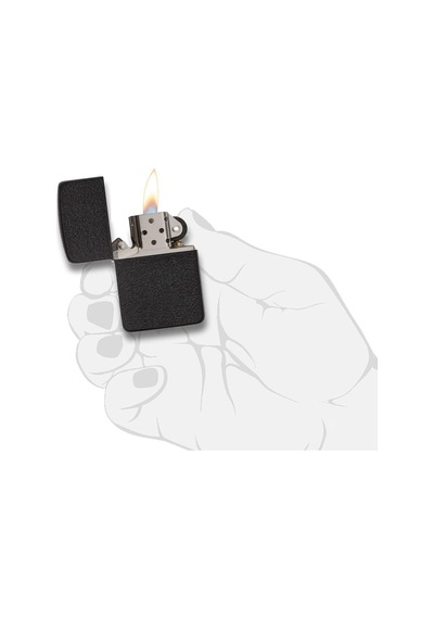Zippo Çakmak 28582 Black Crackle 1941 Klasik Lighter