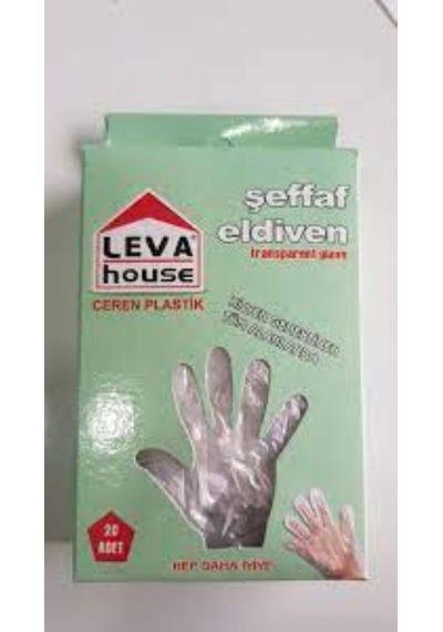 Leva Şeffaf Eldiven
